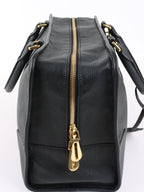 Loewe Black Amazona 36 Leather Handbag.