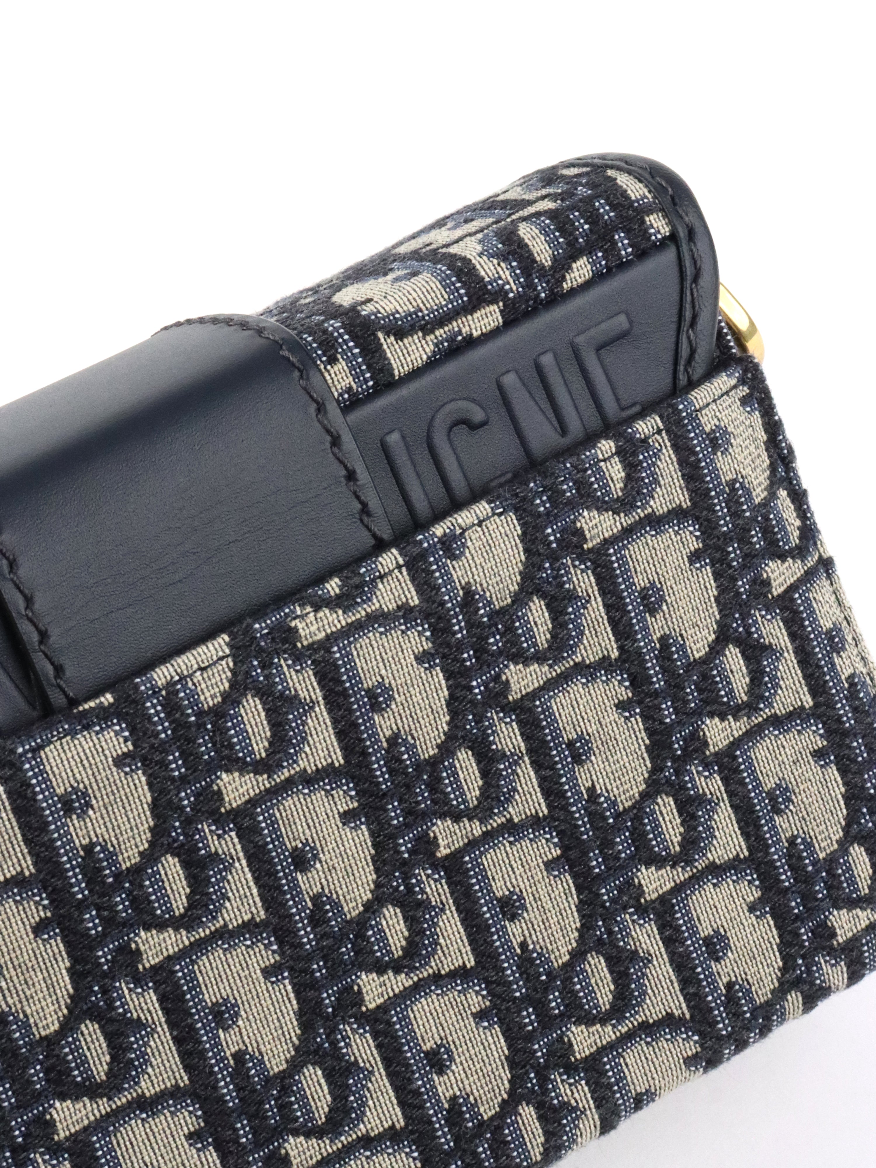 Dior Box 30 Montaigne Navy Oblique  Bag