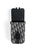 Dior Oblique Saddle Vertical Bag