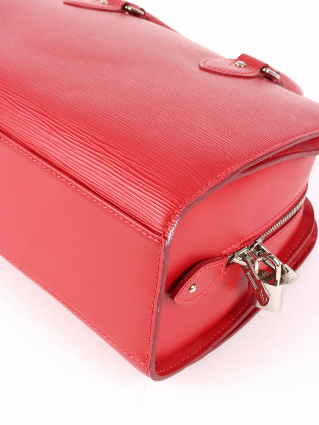 Louis Vuitton Red Epi Leather Pont Neuf PM Handbag