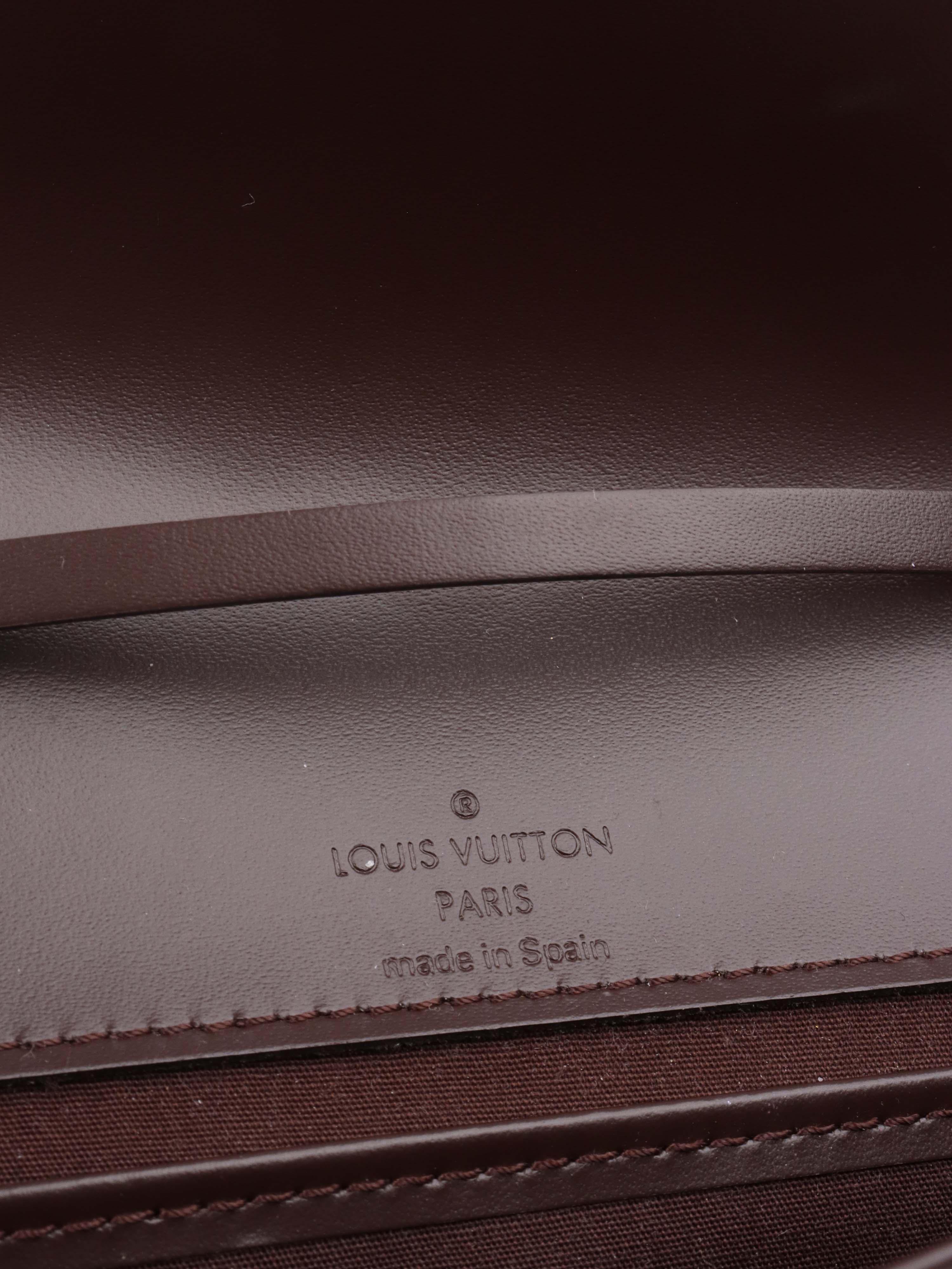 Louis Vuitton Brown Epi Leather Honfleur Clutch