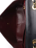 Chanel Black Vintage Jumbo Flap Bag