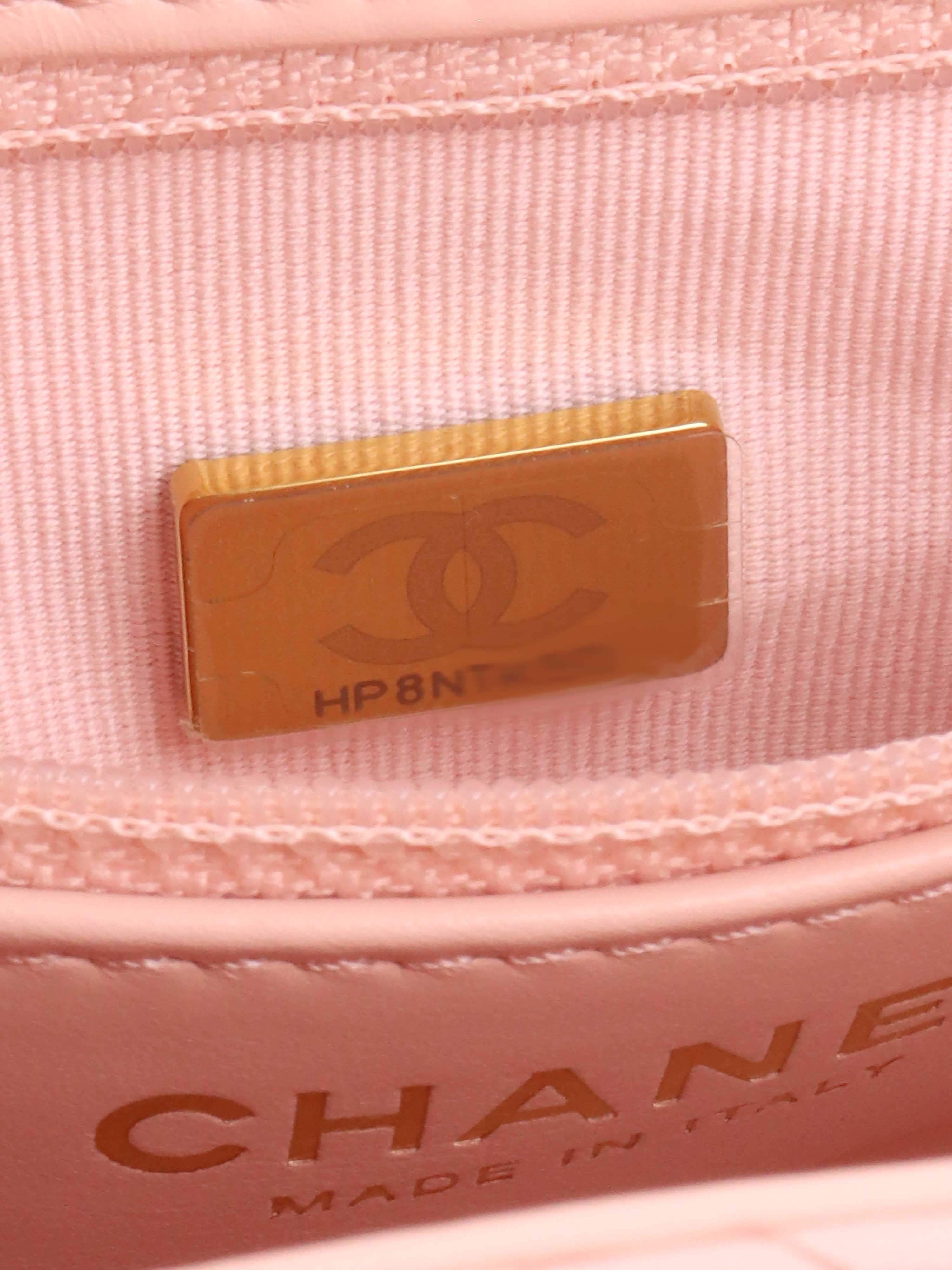 Chanel Small Pink Kelly Bag.