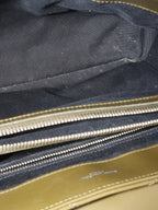 Saint Laurent Khaki Medium Loulou Bag.
