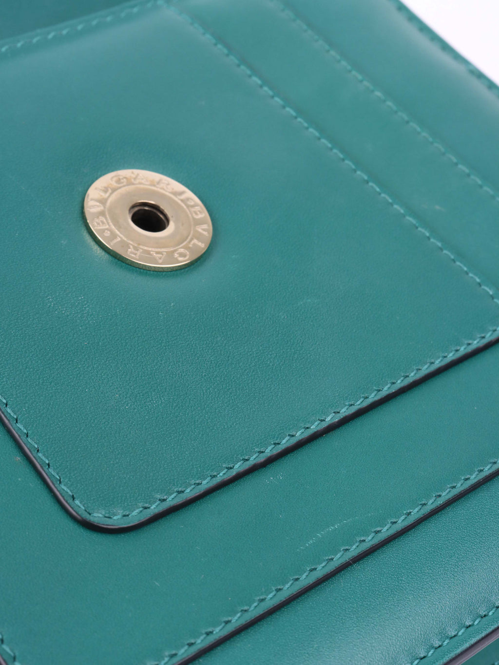 Bvlgari Serpenti Green Forever Chain Bag.
