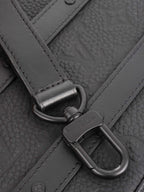 Louis Vuitton Black Handle Soft Trunk.