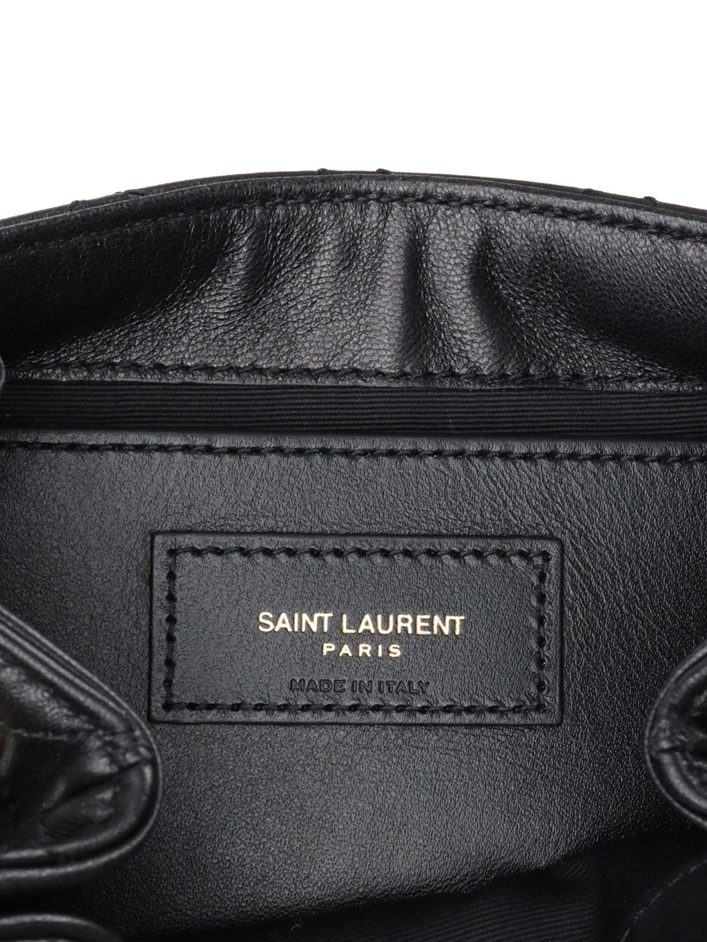 Saint Laurent Black Mini Nolita Shoulder Bag