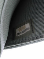 Chanel Green Iridescent Caviar Wallet on Chain.