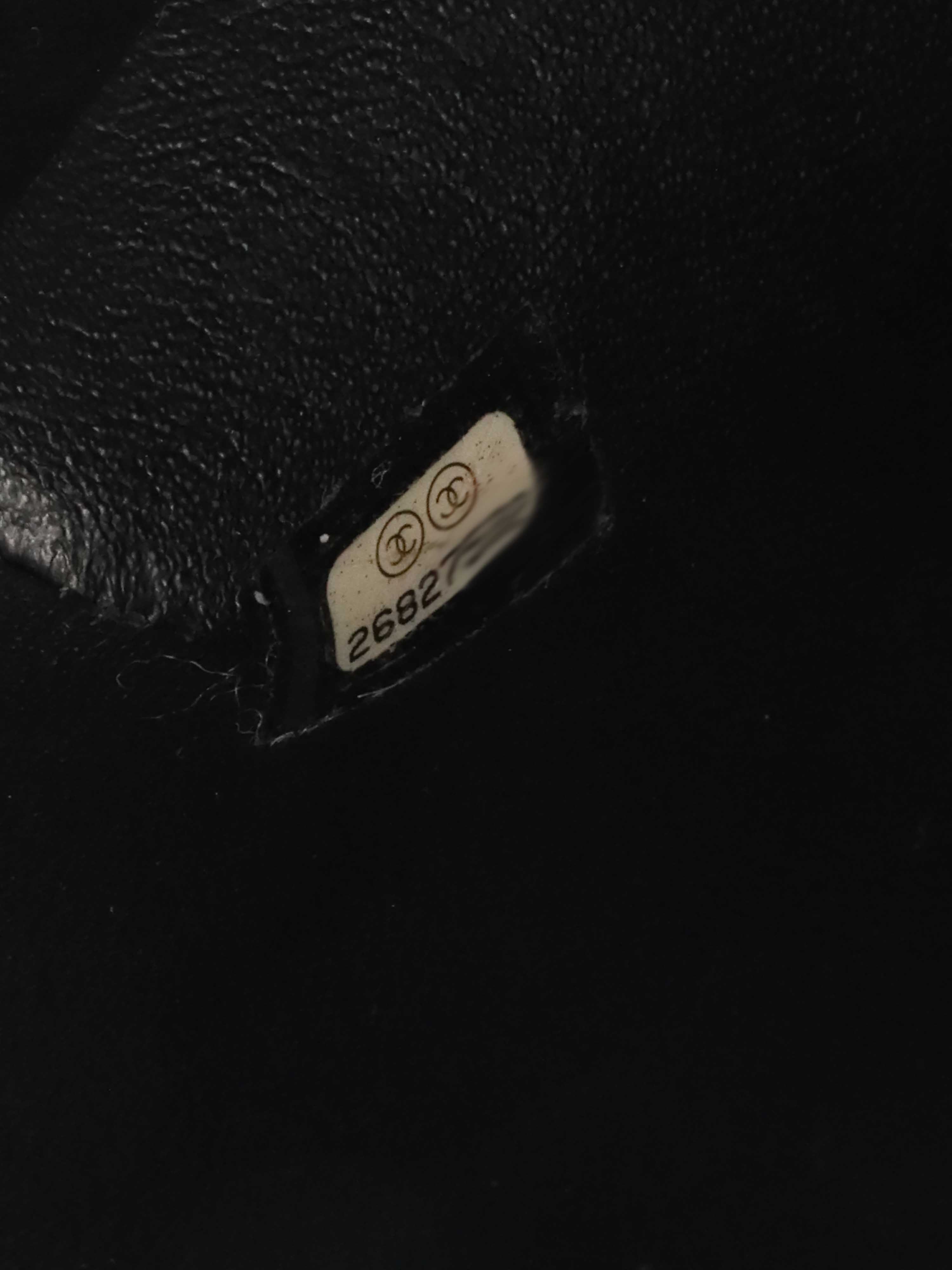 Chanel Black 2.55 Pouch.