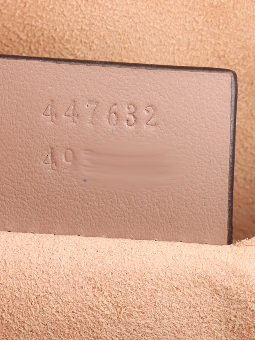 Gucci Small Beige Marmont Shoulder Bag.