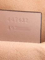 Gucci Small Beige Marmont Shoulder Bag.