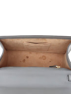 Gucci Medium Grey Floral Sequin Sylvie Top Handle Bag