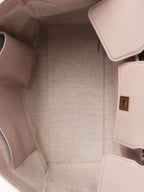 Versace Nude Leather Palazzo Empire Tote