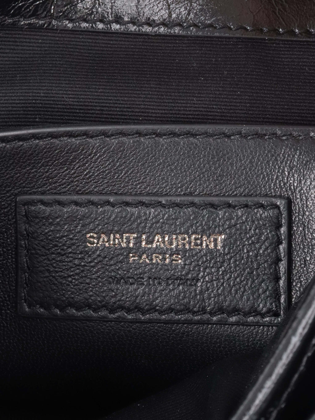 Saint Laurent Niki Baby in Vintage Leather Bag.