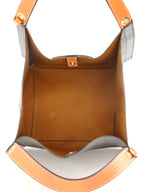 Celine Small Miel Triomphe Canvas Cube Bag