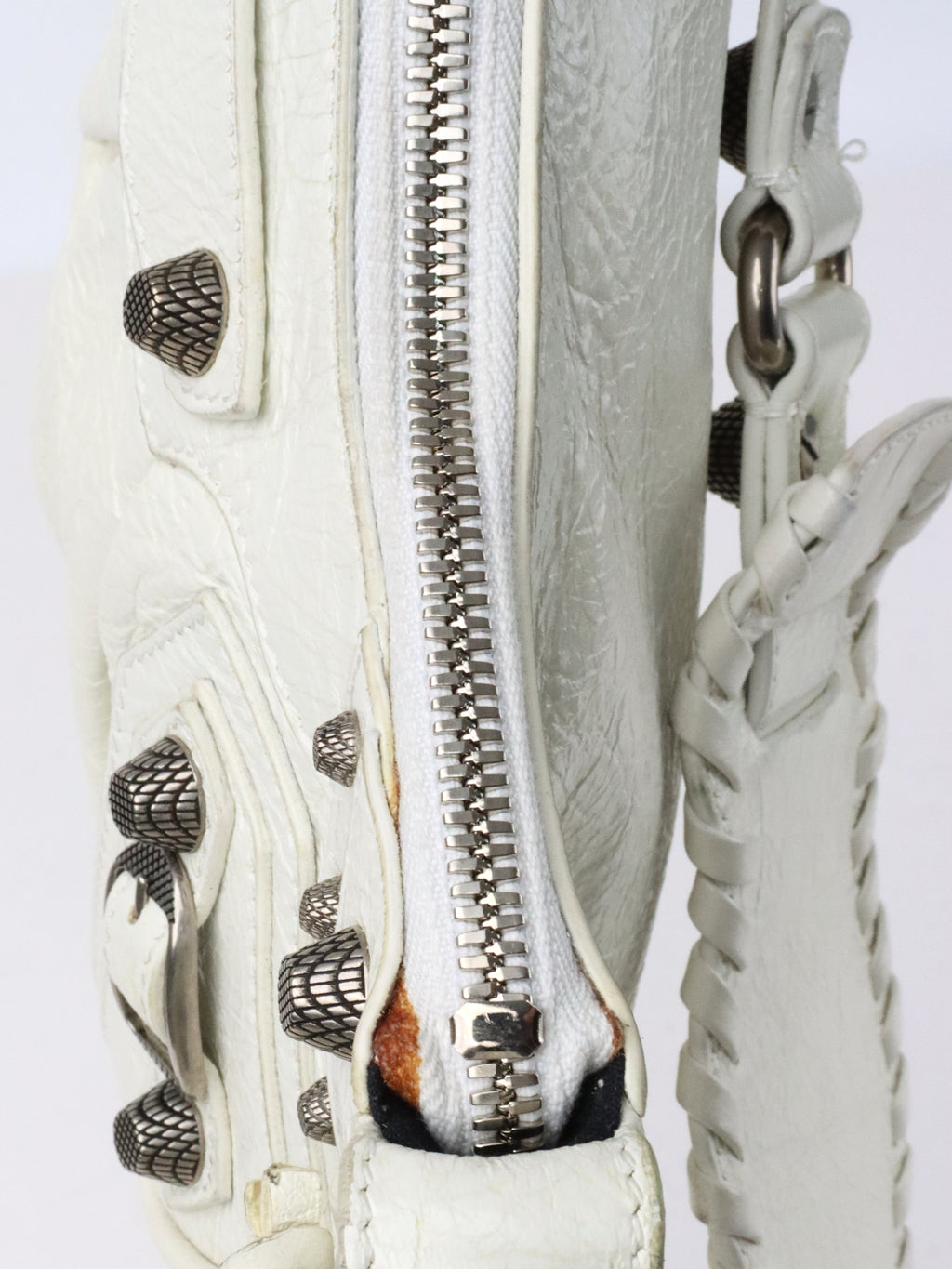 Balenciaga White Le Cagole XS Bag