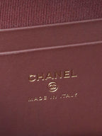 Chanel Black Caviar Classic Vanity With Chain
