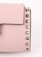 Valentino Rose Quartz Rockstuds Crossbody Bag