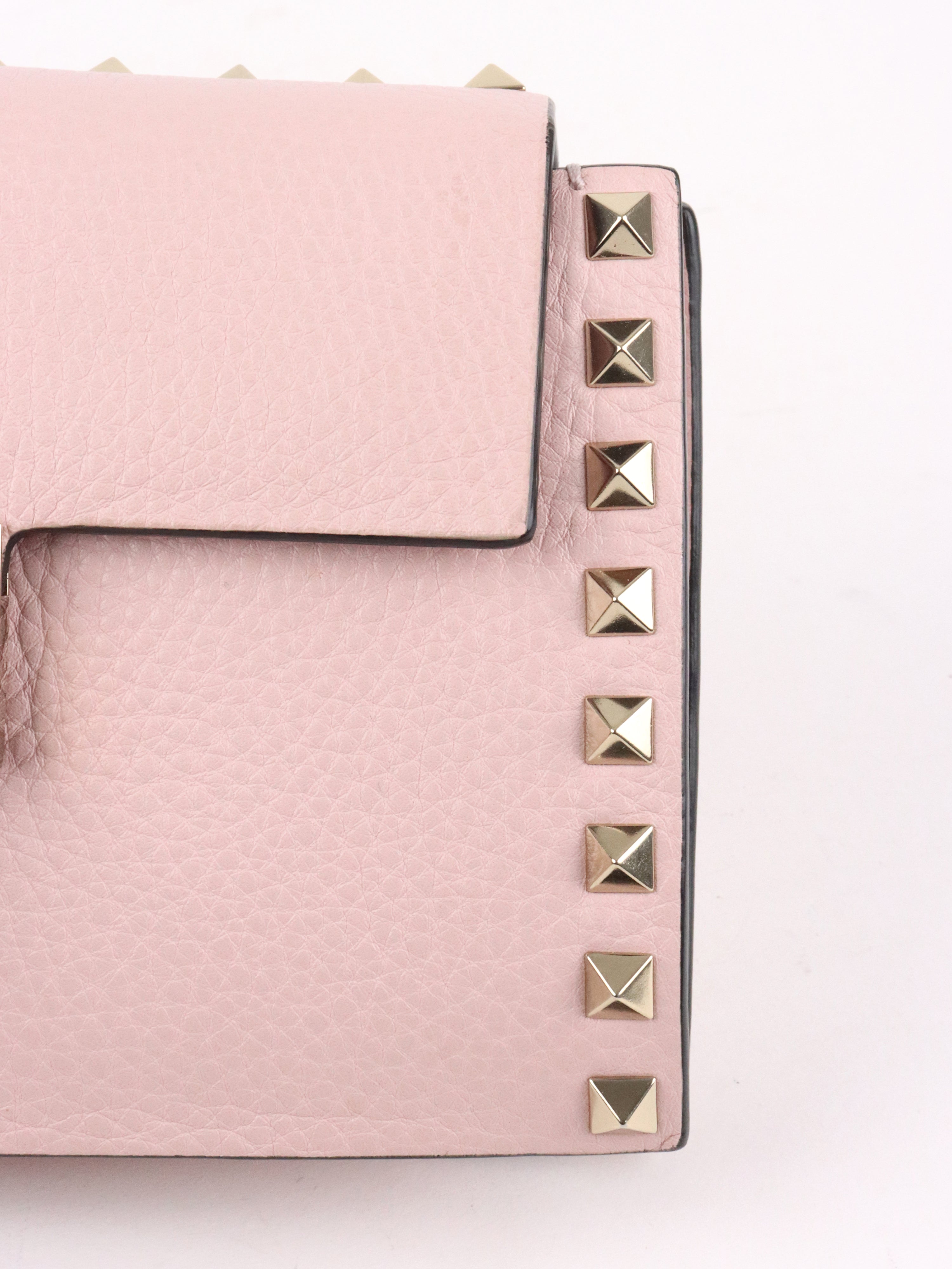Valentino Rose Quartz Rockstuds Crossbody Bag