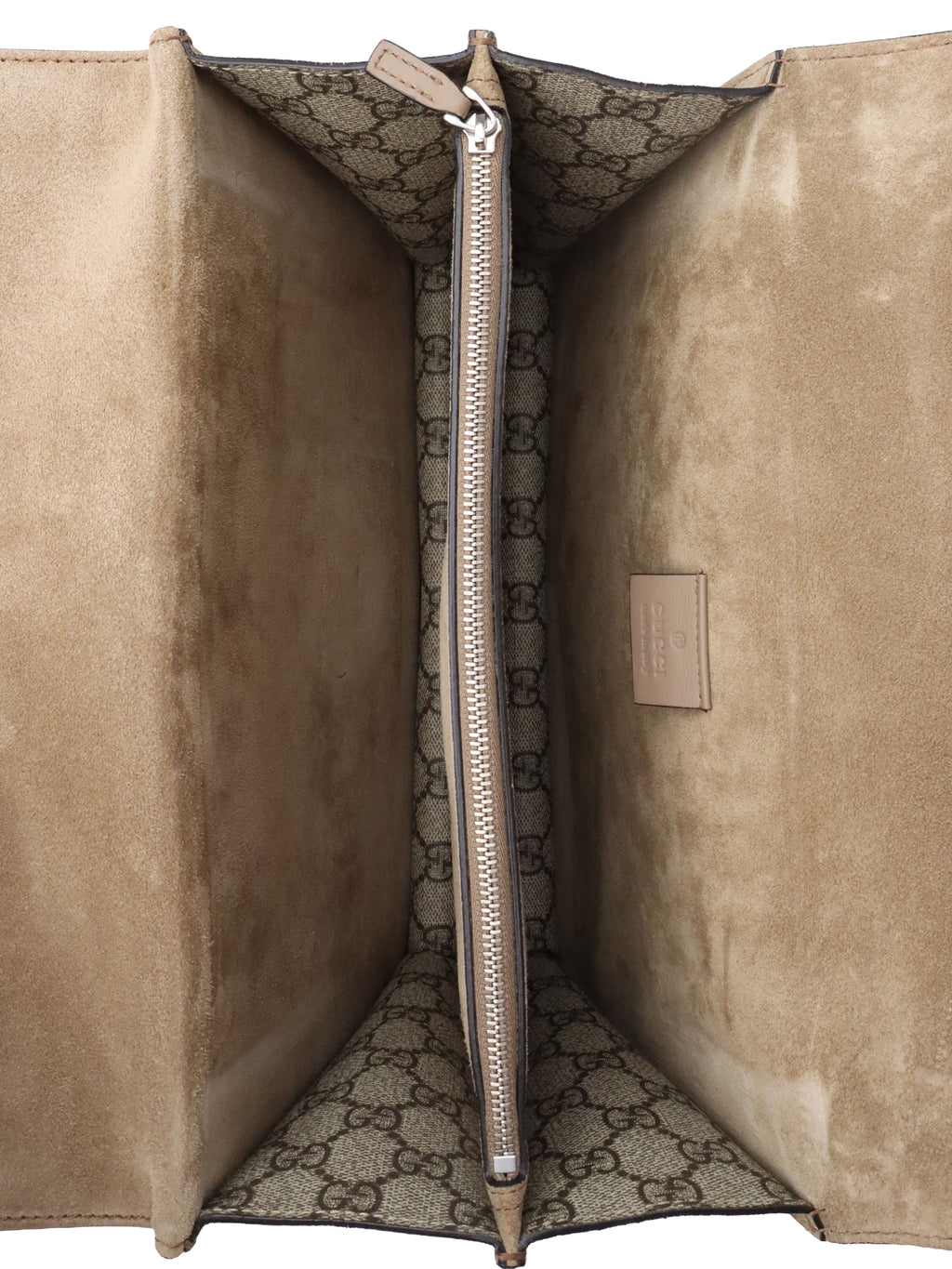 Gucci Ebony Medium GG Supreme Dionysus Shoulder Bag