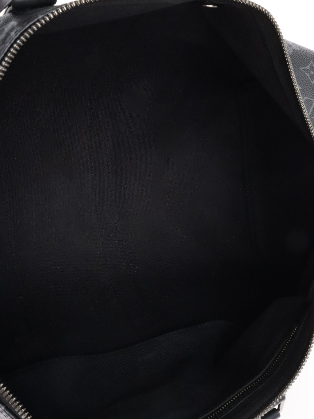 Louis Vuitton Black Keepall Bandouliere 45