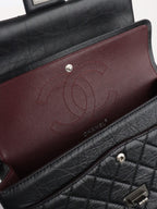 Chanel So Black Medium Classic Flap Reissue 2.55