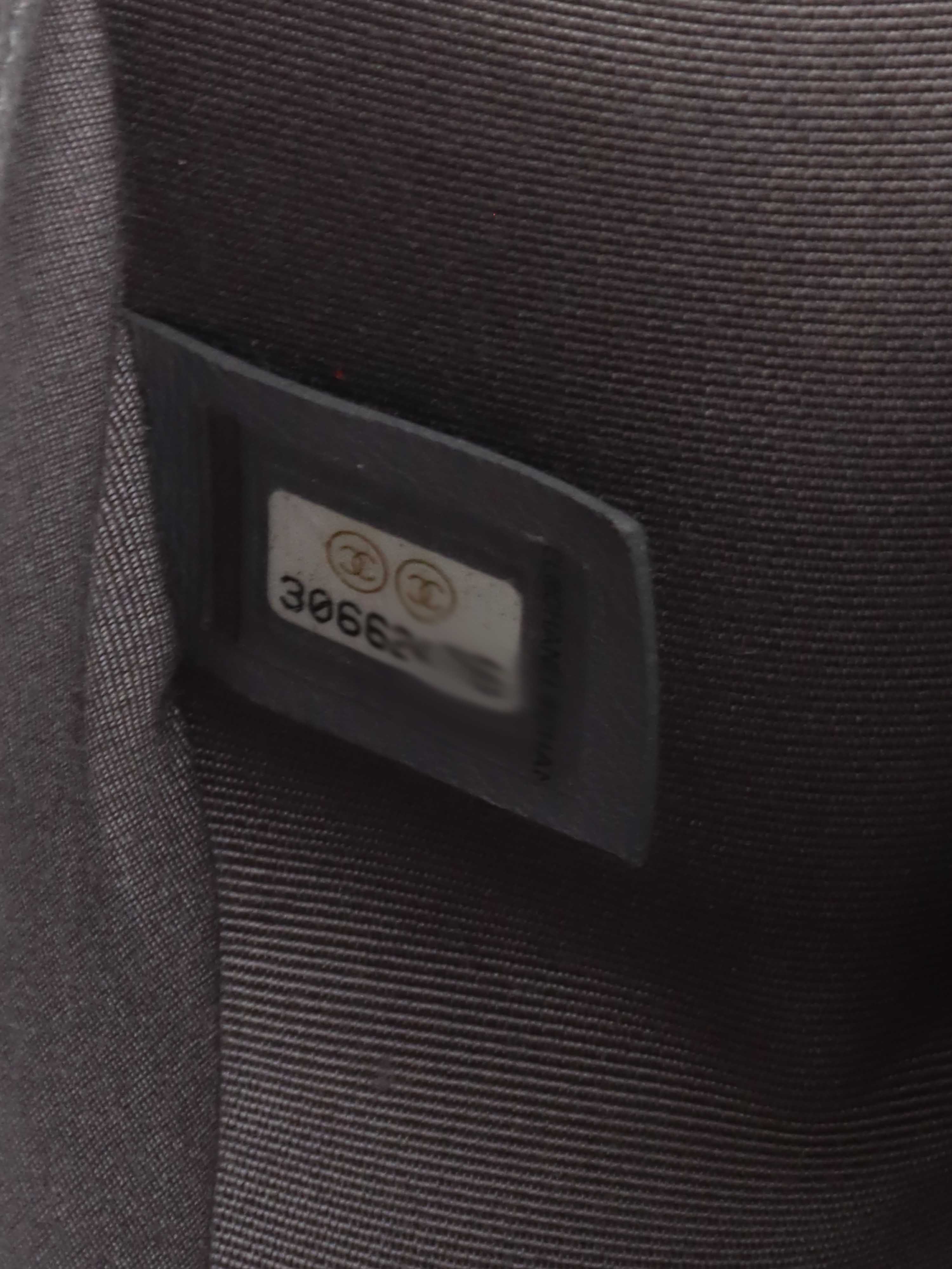 Chanel Small Caviar Grey Boy Bag LGHW