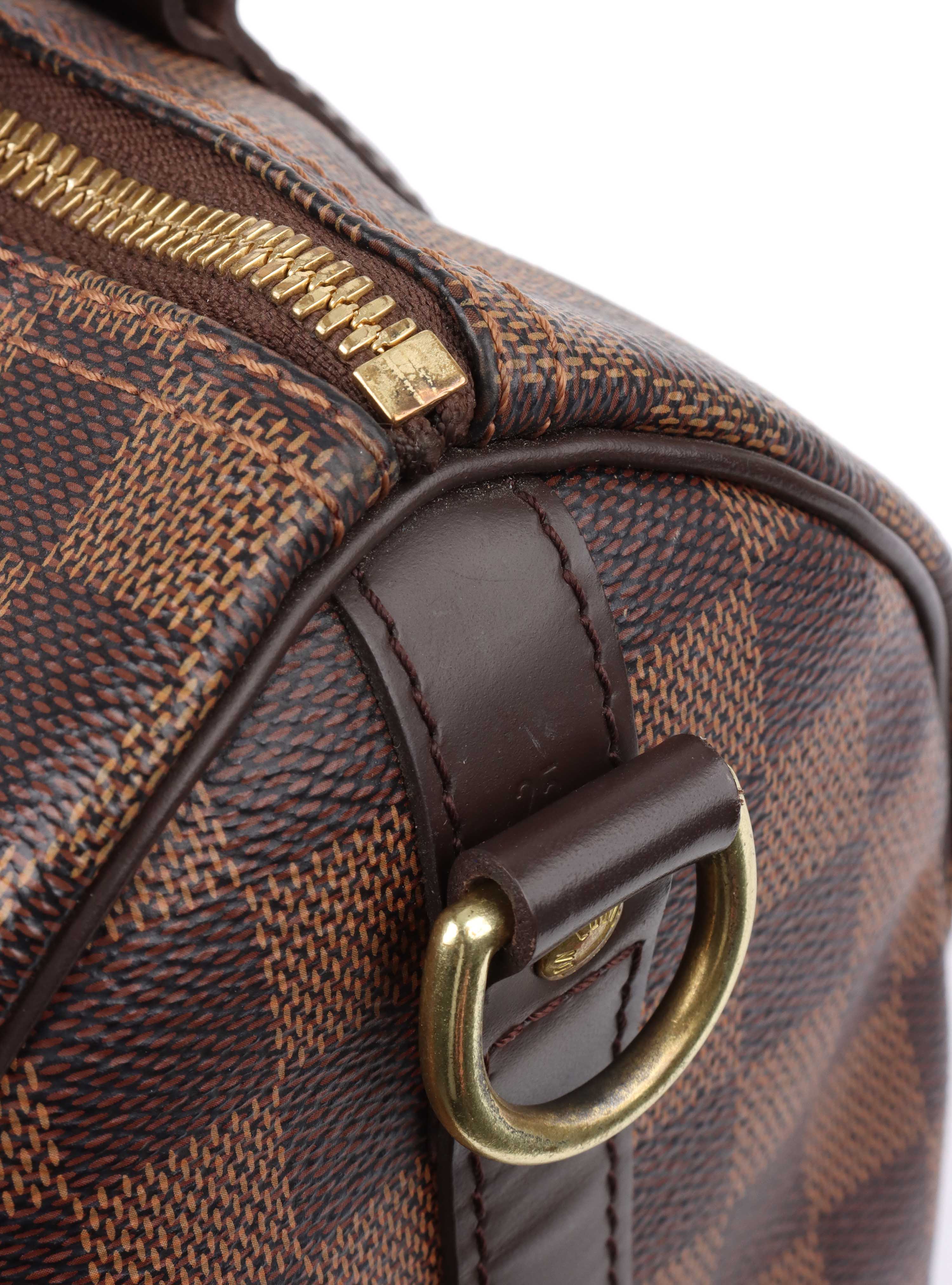 Louis Vuitton Damier Ebene Speedy 25 Bandouliere.