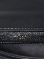 Saint Laurent Large Black College Bag
