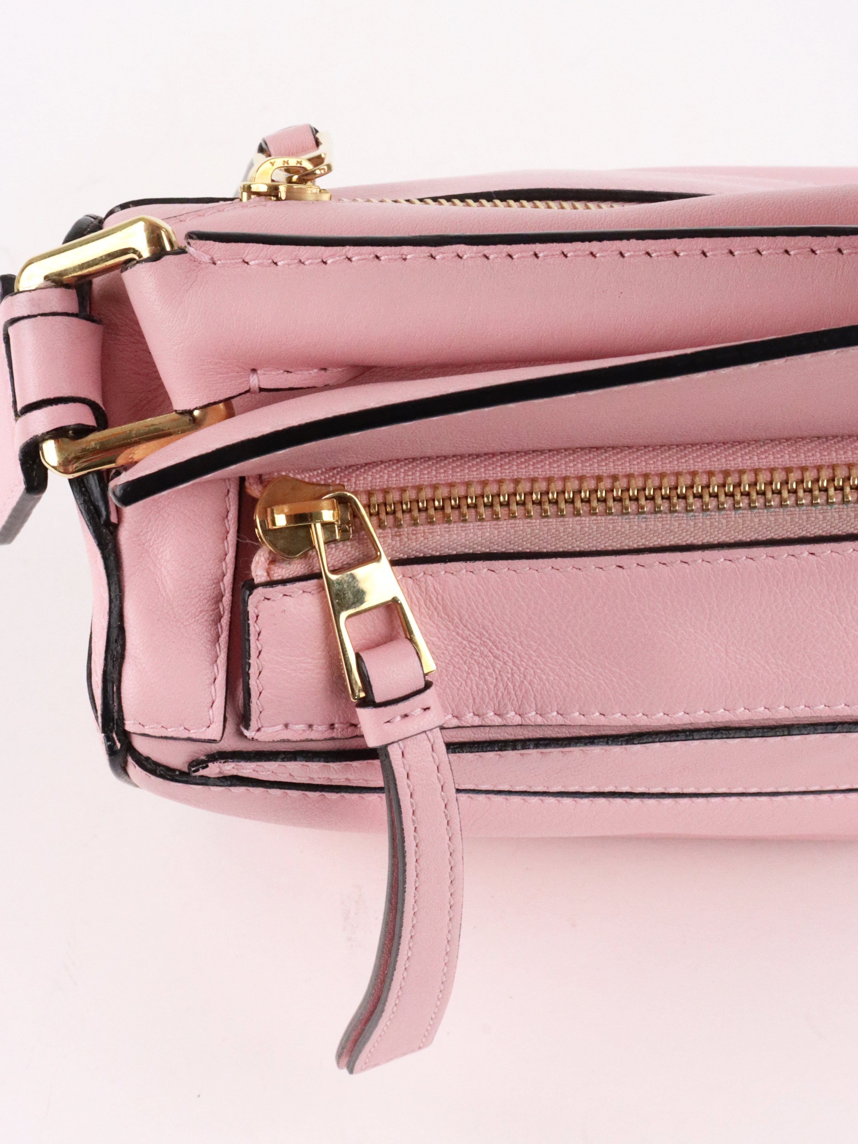 Loewe Small Soft Pink Puzzle Bag
