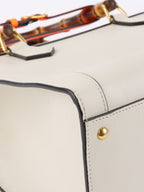 Gucci White Diana Large Tote Bag