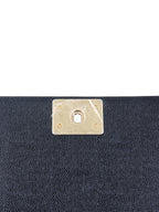 Chanel Black Chevron Caviar Medium Boy Bag.