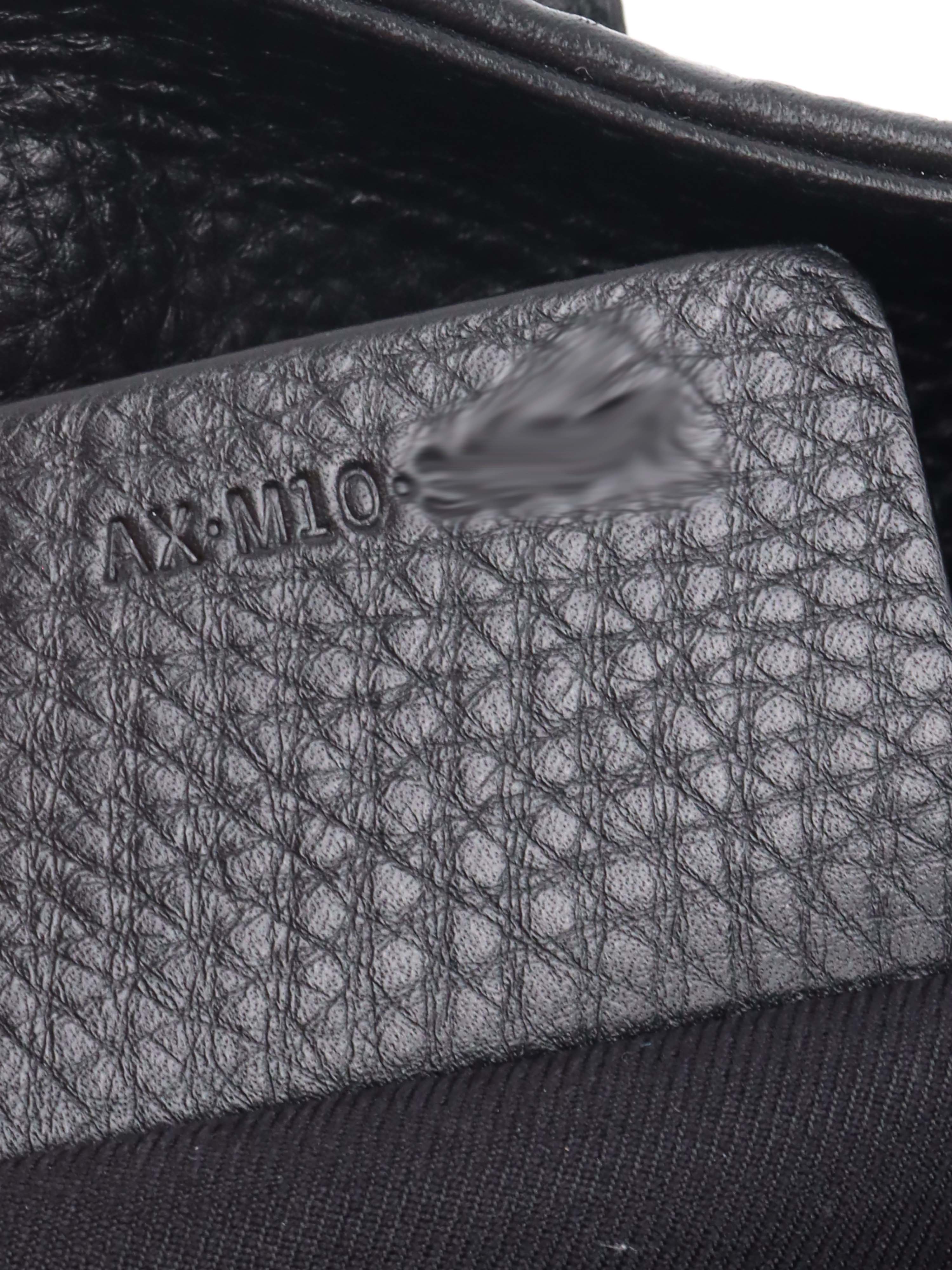 Bvlgari Black Leather Shoulder Bag with Handles.