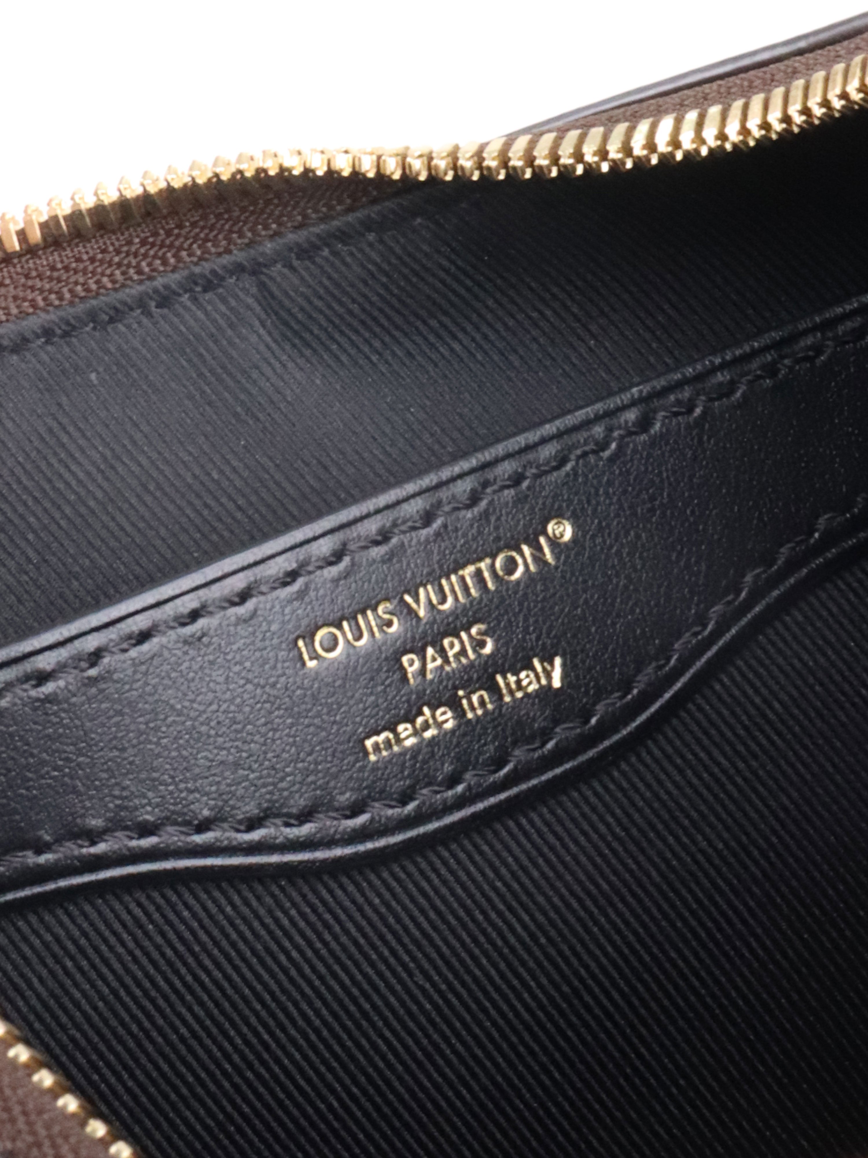 Louis Vuitton Monogram Black Boulogne PM.