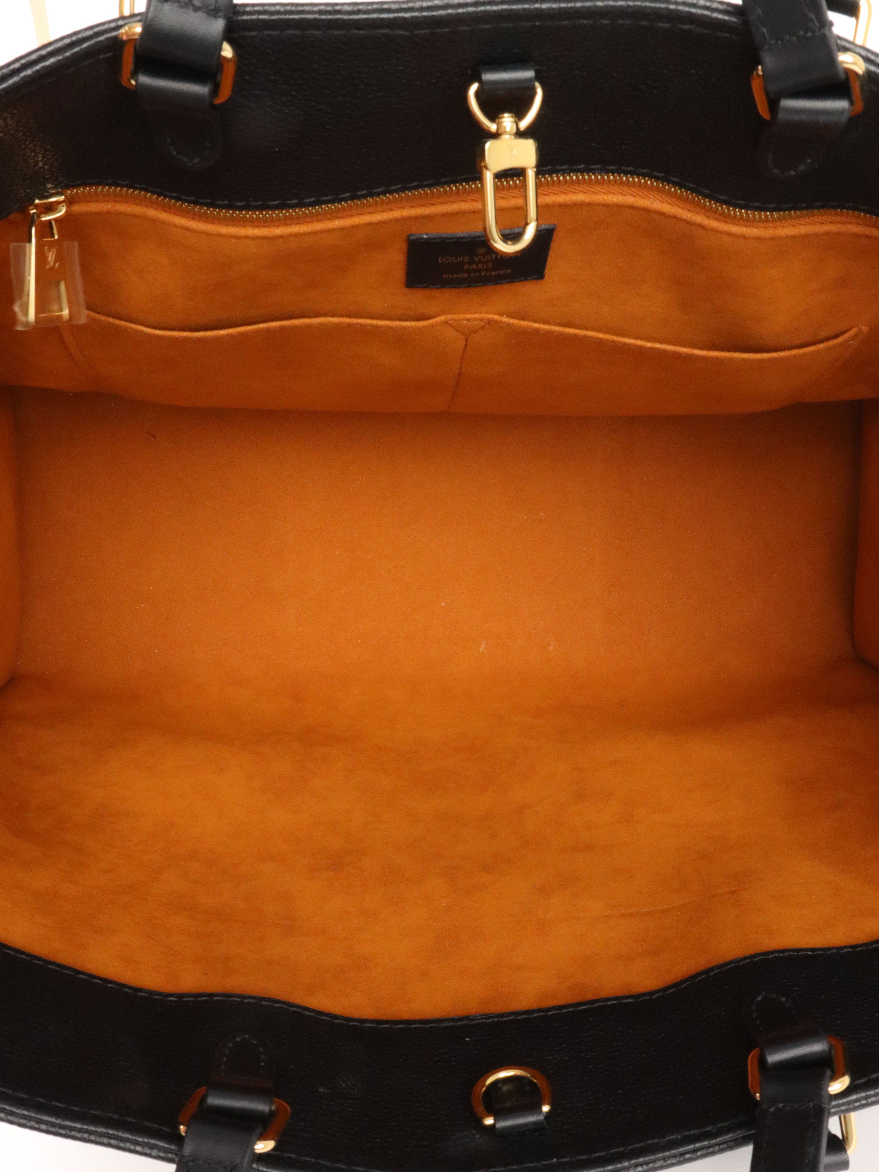 Louis Vuitton Black Empreinte OnTheGo GM.