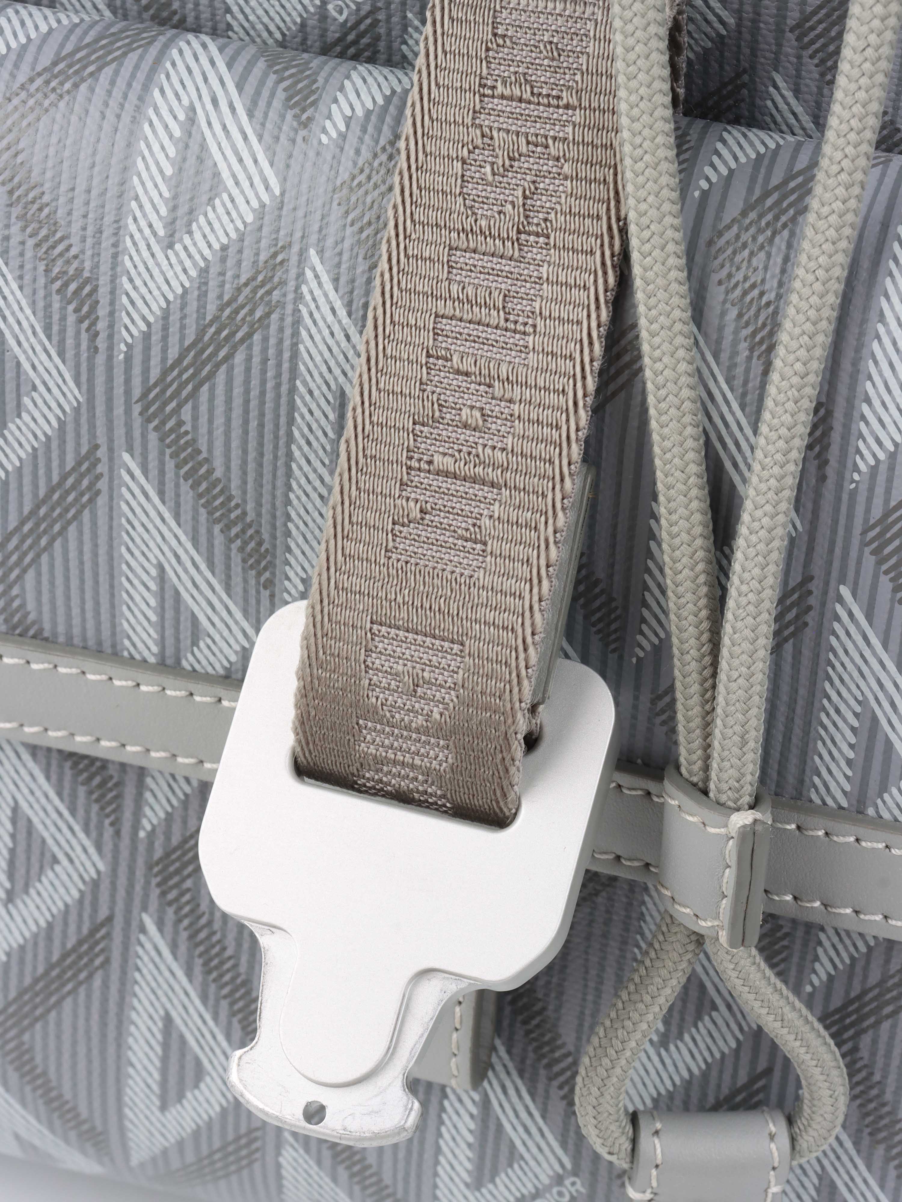 Dior Silver 'Hit The Road' Backpack.