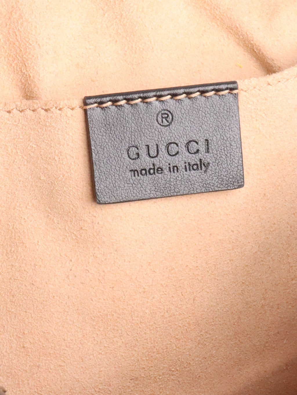 Gucci Black Small GG Marmont Camera Bag.