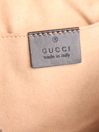 Gucci Black Small GG Marmont Camera Bag.