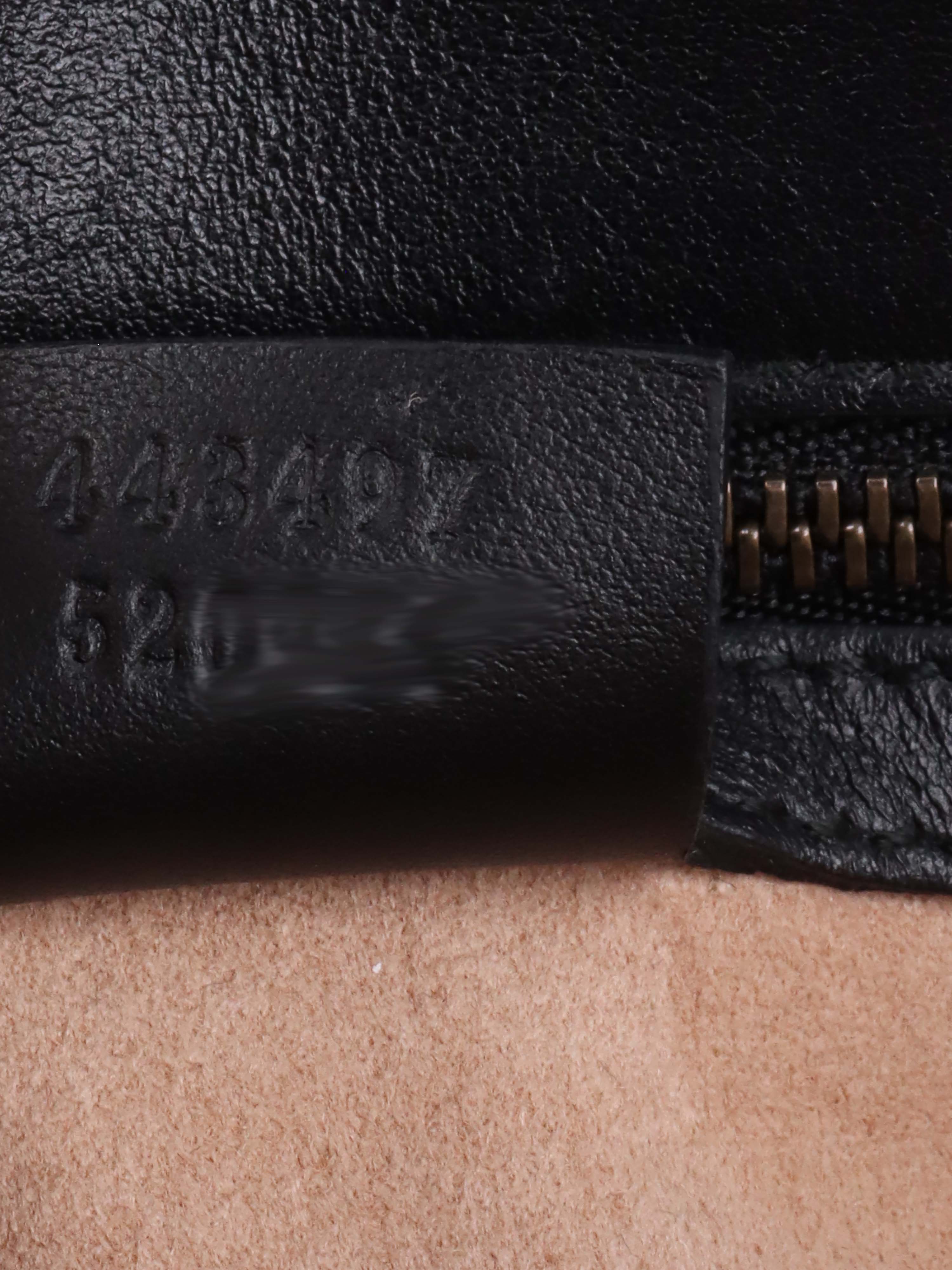 Gucci Black Small Marmont Shoulder Bag.