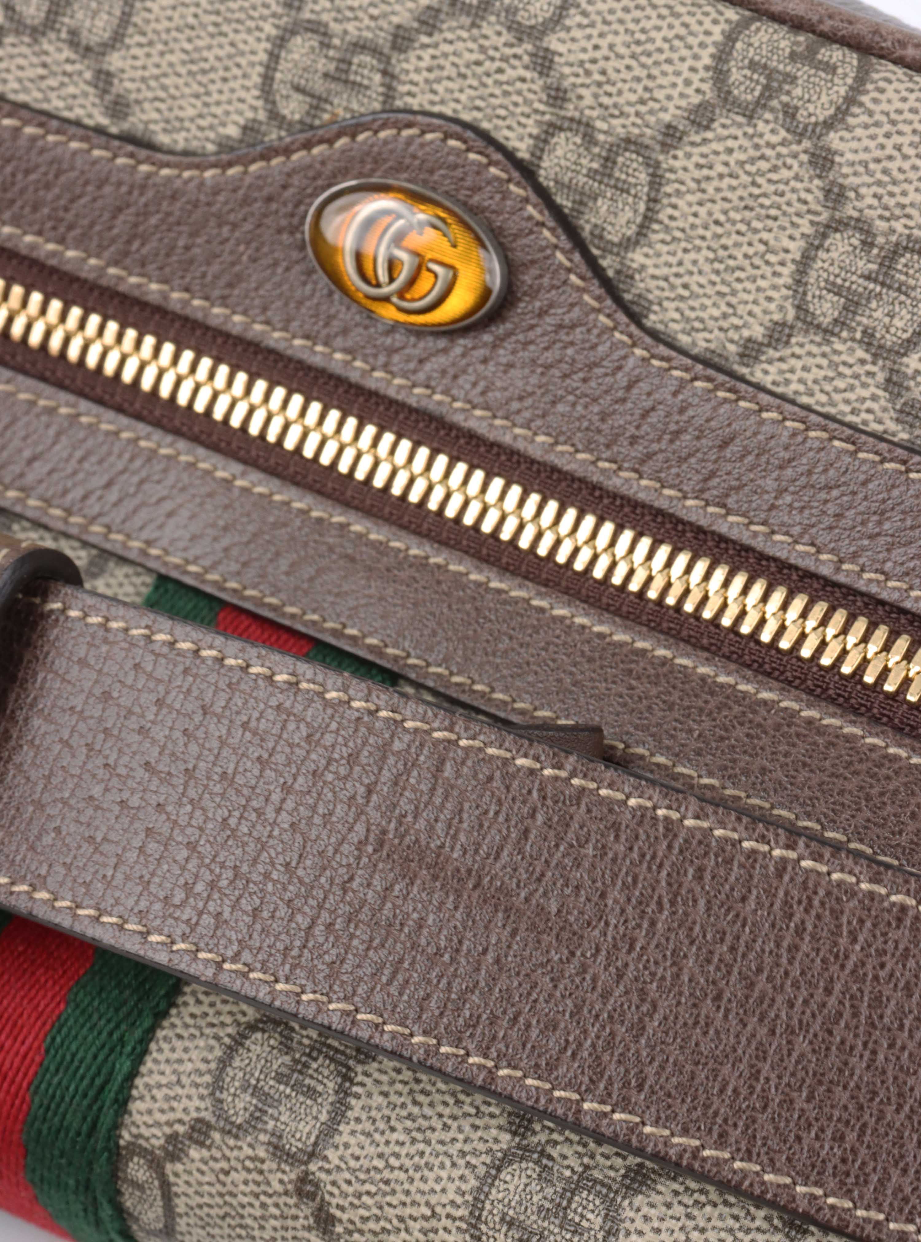 Gucci Ophidia Supreme Belt Bag.