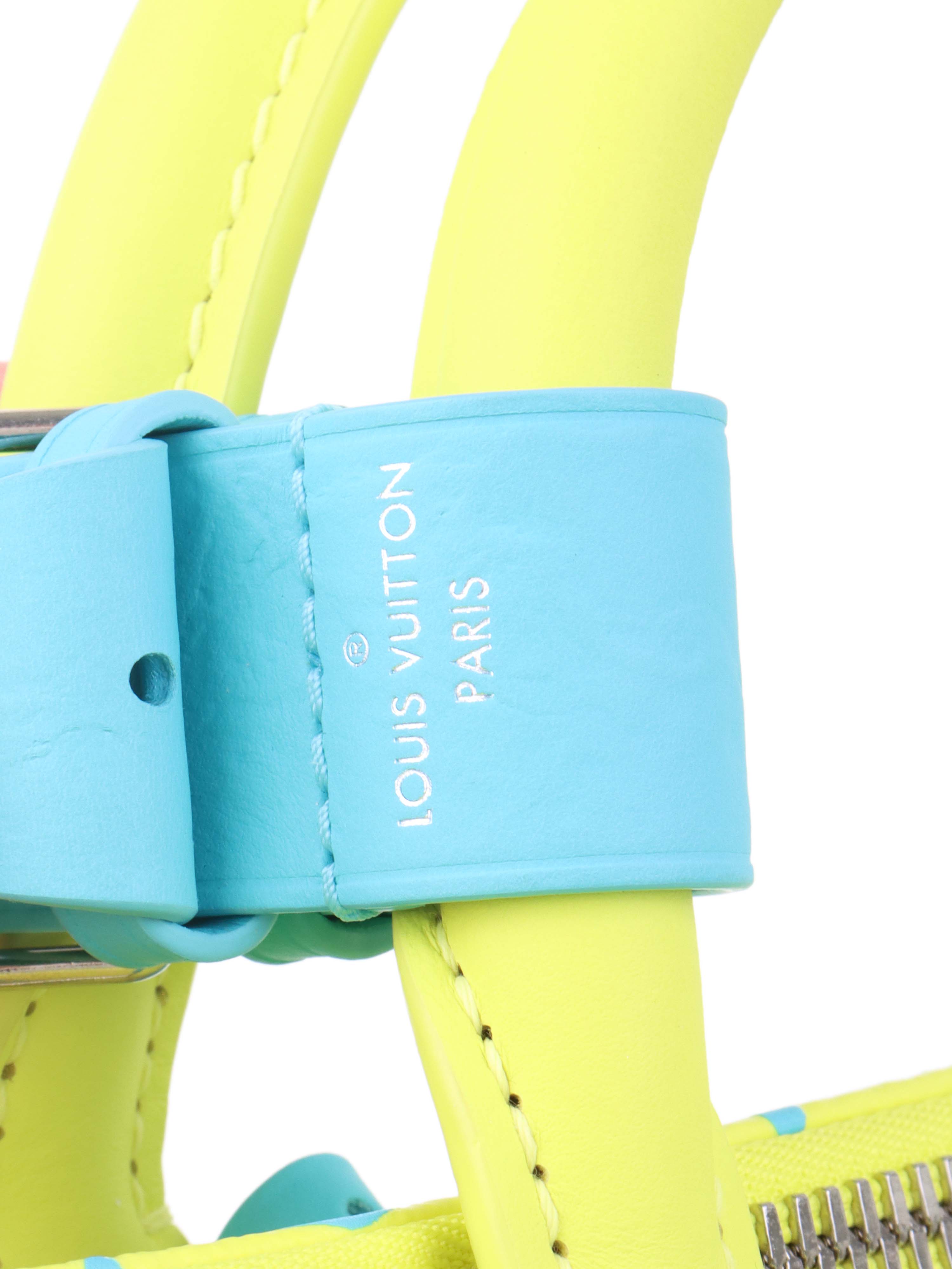 Louis Vuitton Limited Edition Monogram Neon Color Keepall 50.