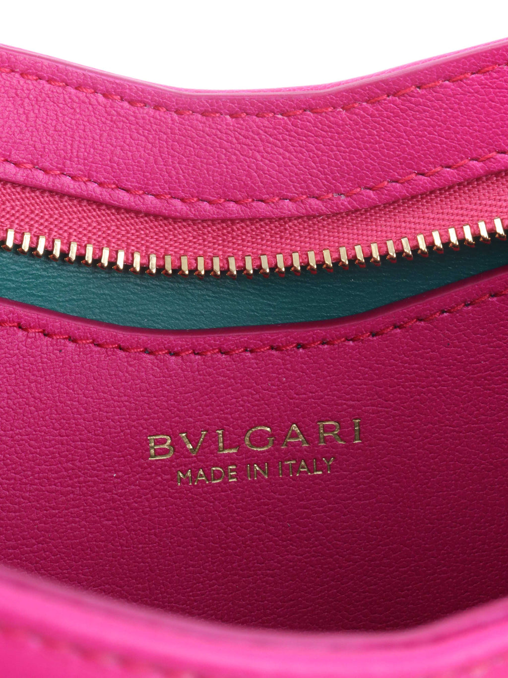 Bvlgari Hot Pink Serpenti Baia Shoulder Bag.