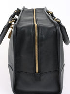 Loewe Black Amazona 36 Leather Handbag.
