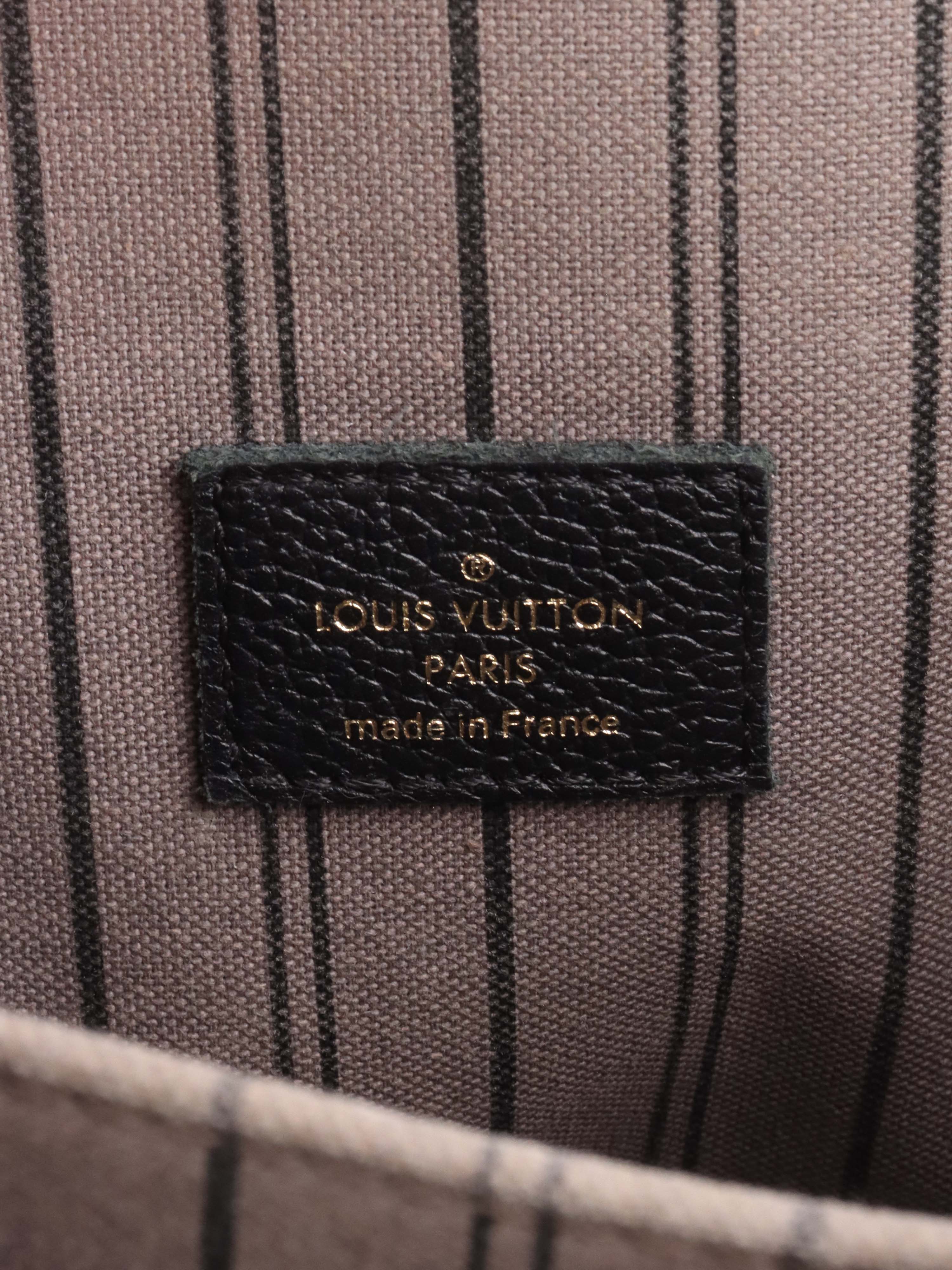 Louis Vuitton Black Pochette Métis Bag.