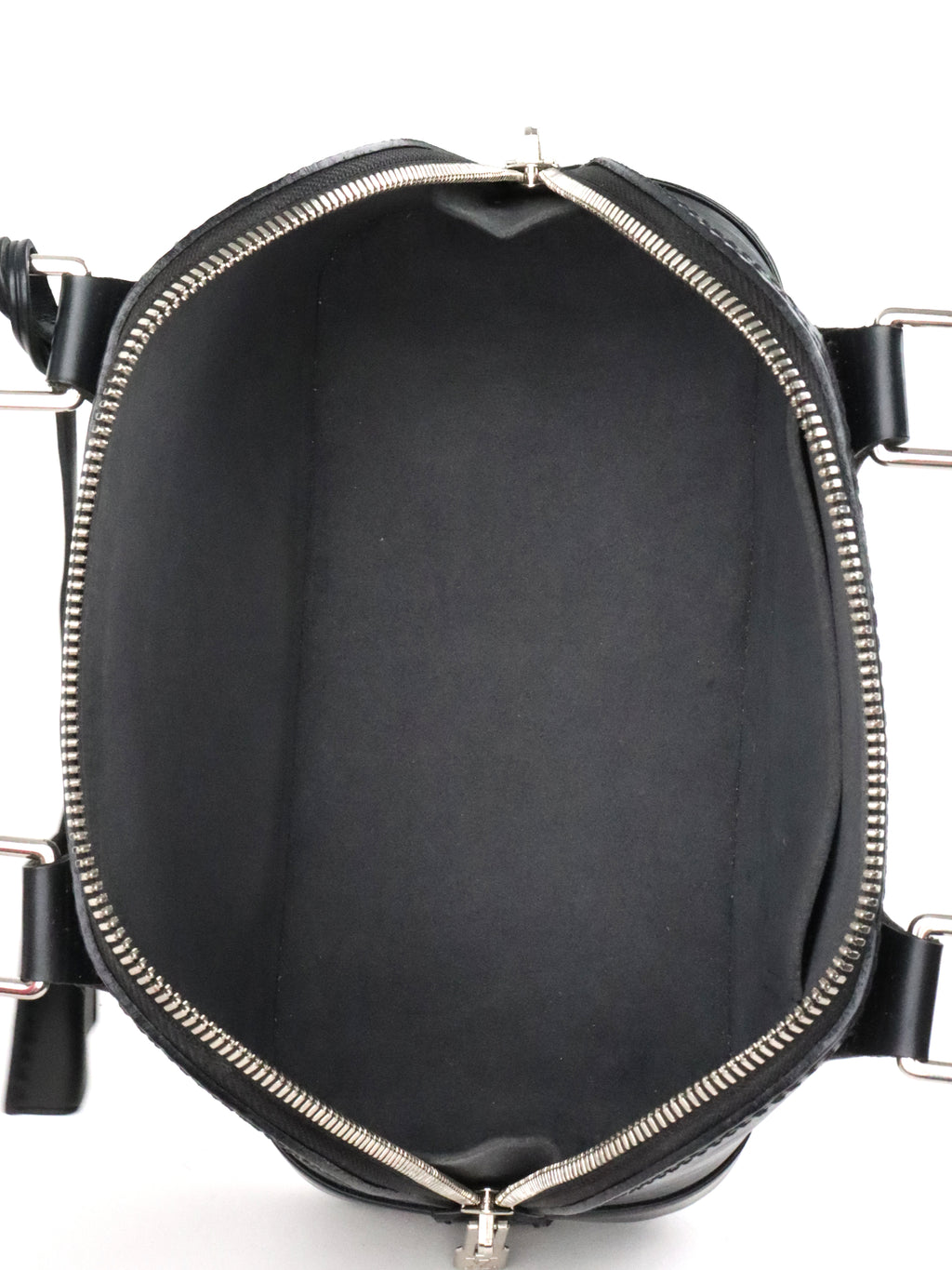 Louis Vuitton Black Epi Alma BB SHW