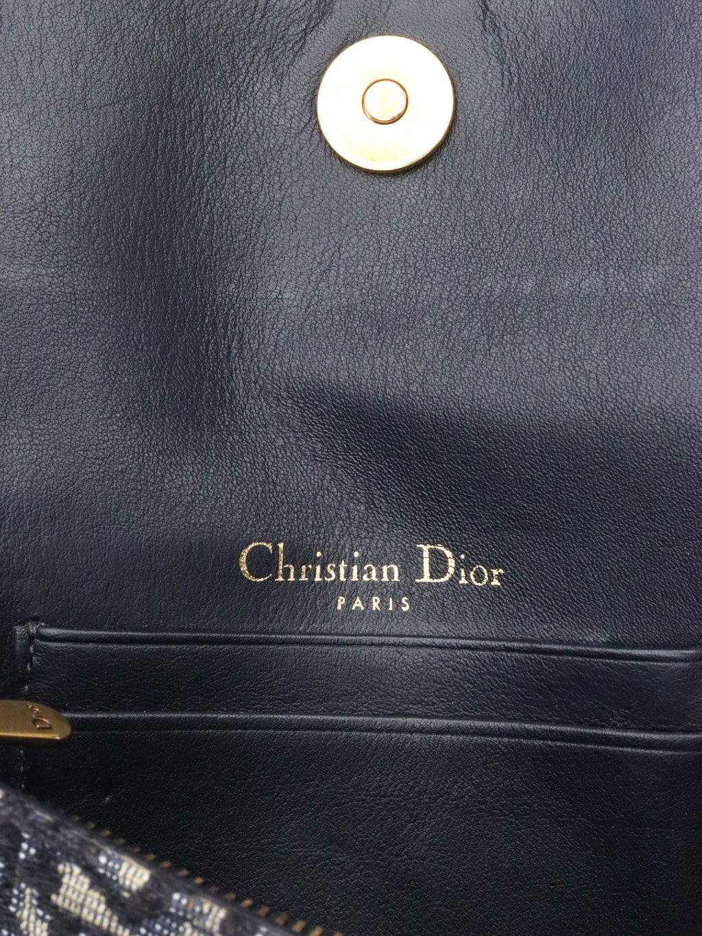 Dior Oblique Navy Belt Bag