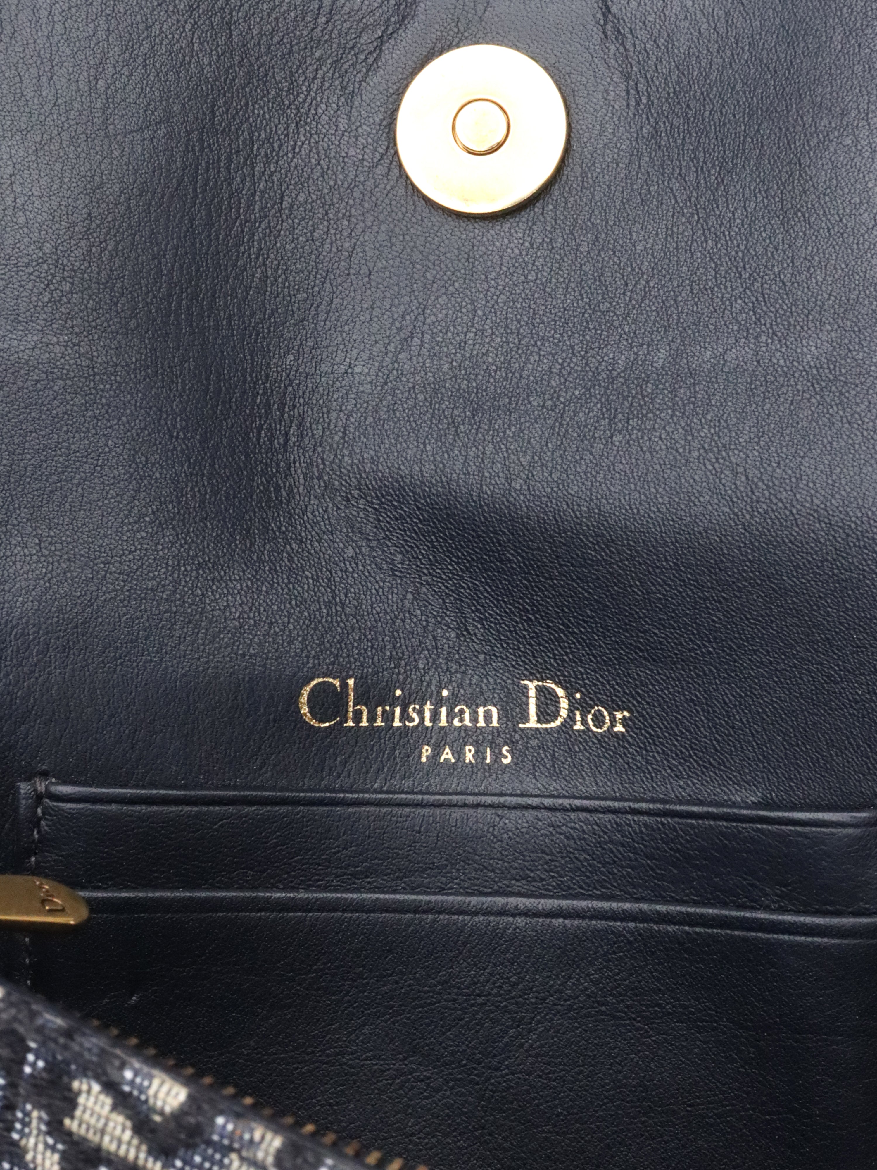 Dior Oblique Navy Belt Bag