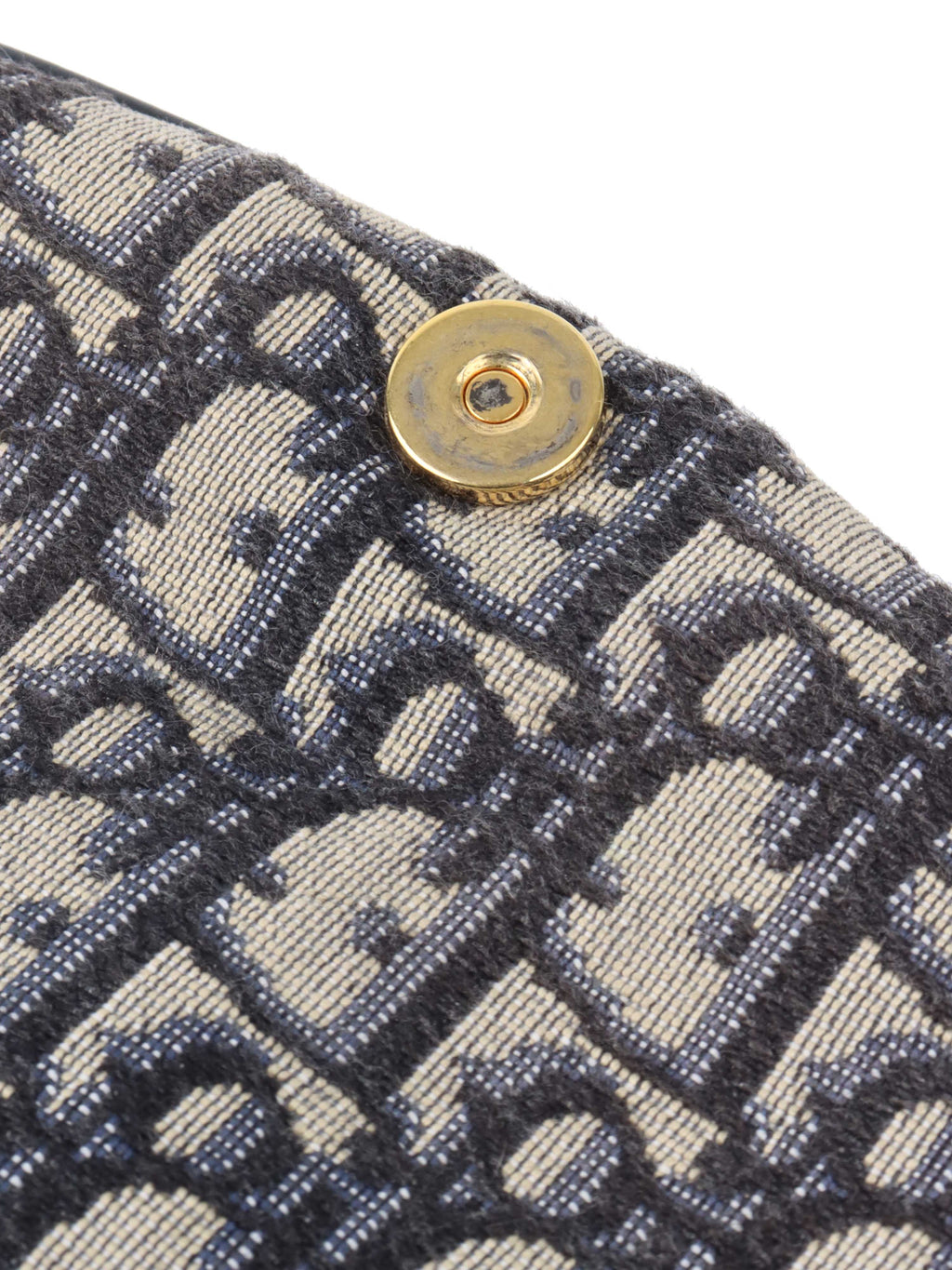 Dior Small Blue Oblique Bobby Bag.