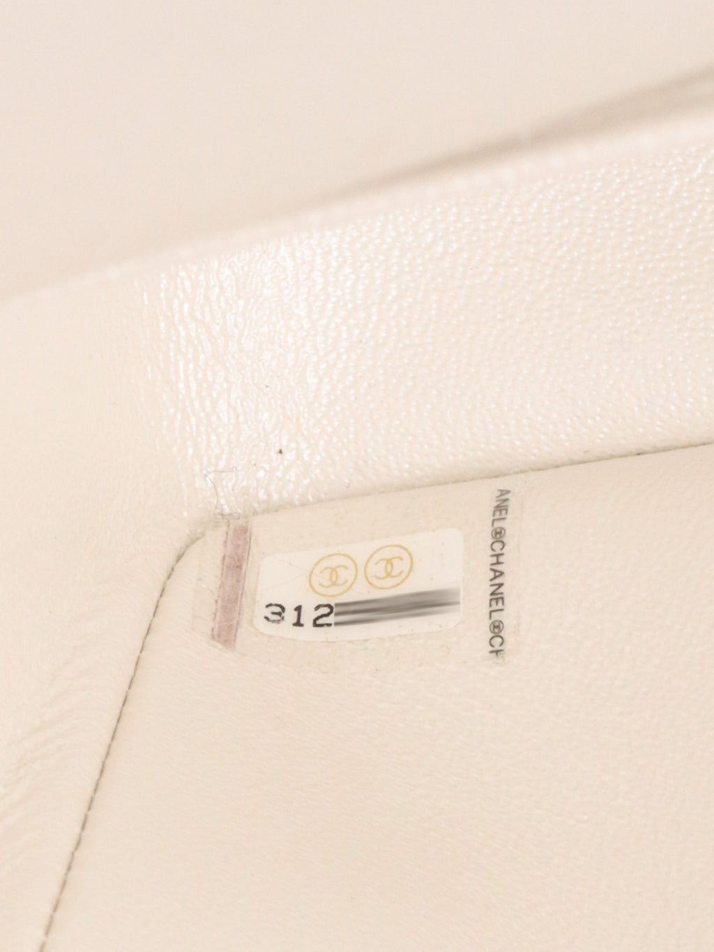Chanel Ivory Irridecent Medium Classic Flap LGHW