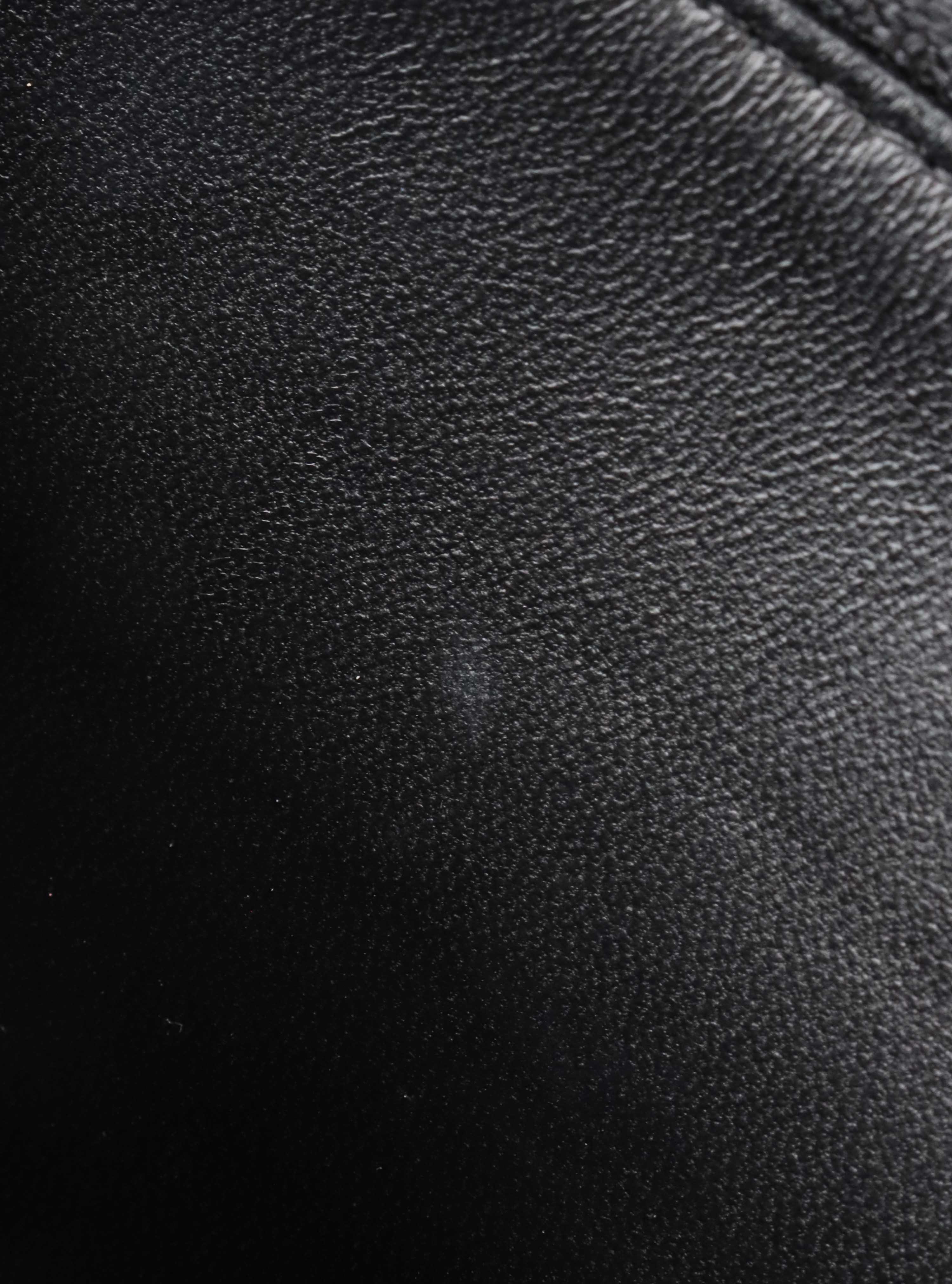 Chanel Black Lambskin Wallet on Chain SHW.